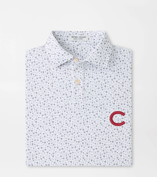 Colgate Buzzer Beater Youth Performance Jersey Polo in White