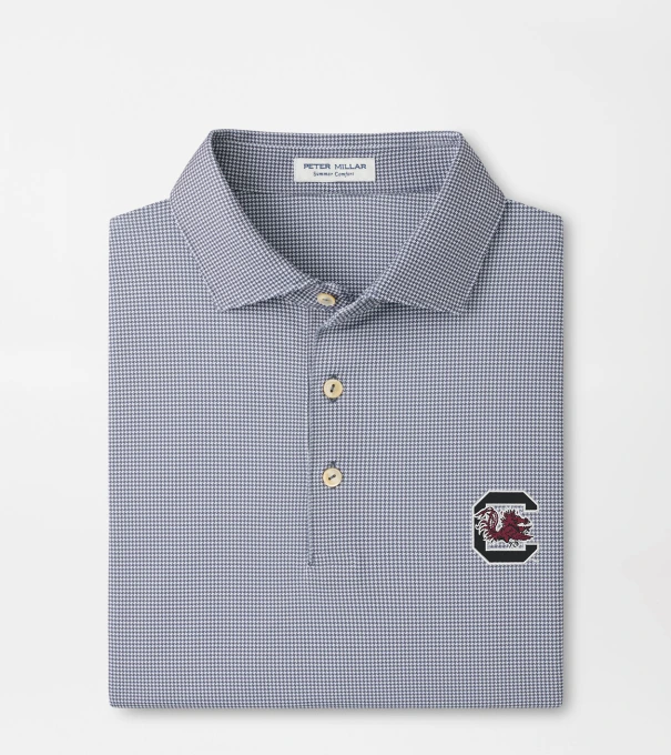 South Carolina Border Performance Jersey Polo in Iron