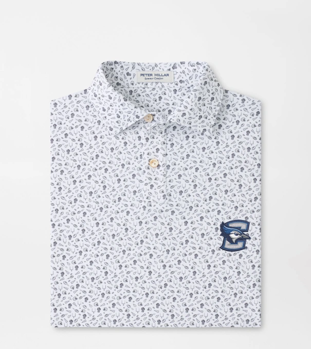 Creighton Kick Off Youth Performance Jersey Polo in Gale Grey