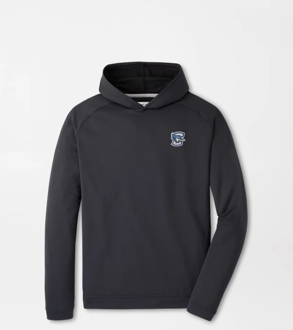 Creighton Pine Performance Hoodie in Black