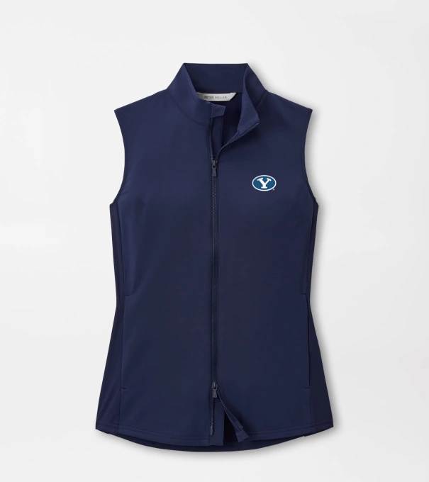 BYU Women's Dunes Vest in Navy