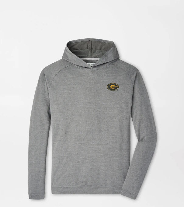 Grambling State Pine Performance Hoodie in Iron