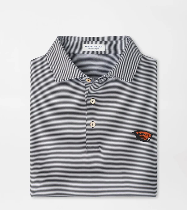 Oregon State Jubilee Performance Jersey Polo in Black