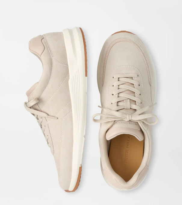 Journeyman Suede Sneaker in Stone