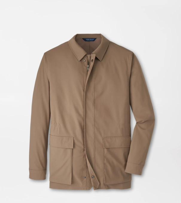 Wooster City Coat in POPLAR BROWN