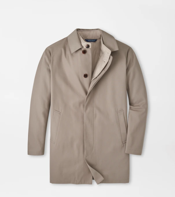 Bond 3-In-1 Trench Coat in BISCOTTI