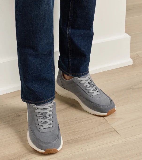 Journeyman Suede Sneaker in OSLO GREY
