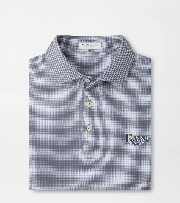 Cooperstown Tampa Bay Rays Border Performance Jersey Polo in Iron
