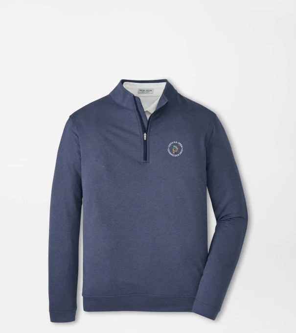 126th U.S. Open Perth M&eacute;lange Performance Quarter-Zip in Navy