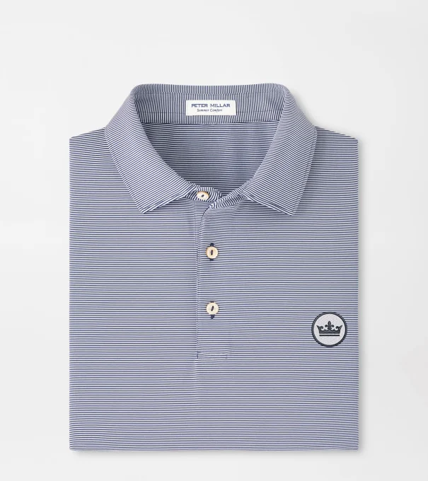 Crown Seal Jubilee Performance Jersey Polo in Navy