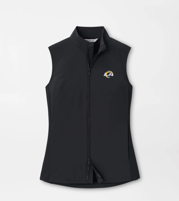 Los Angeles Rams Women's Dunes Vest in Black