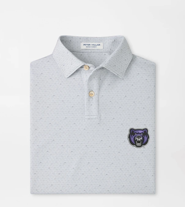 Central Arkansas On The Ball Youth Performance Jersey Polo in British Grey