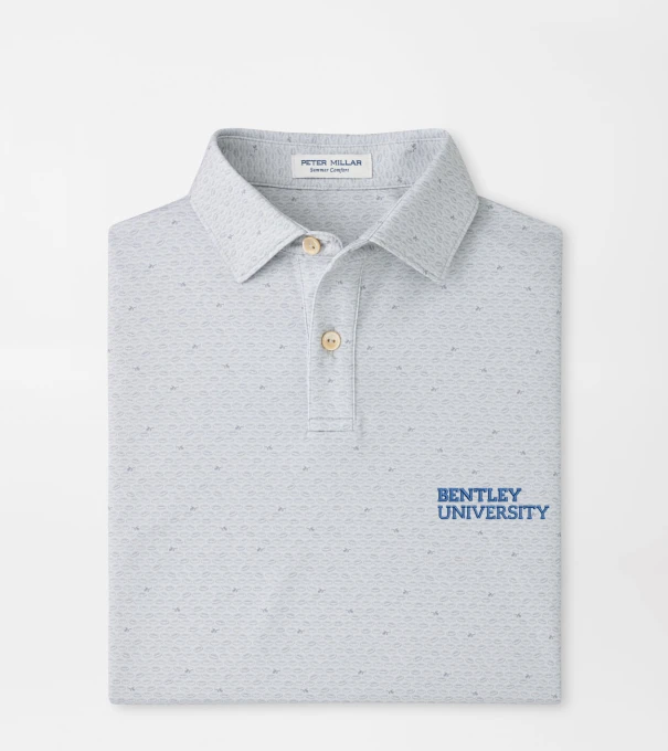 Bentley On The Ball Youth Performance Jersey Polo in British Grey