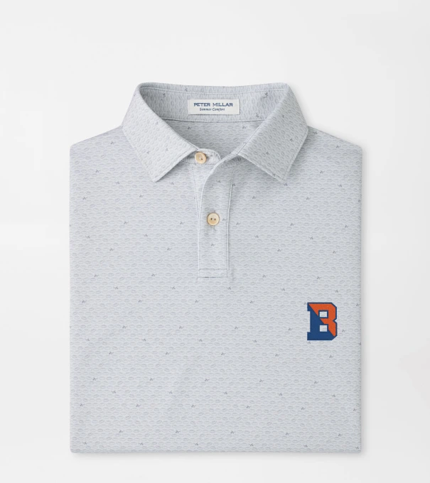 Bucknell On The Ball Youth Performance Jersey Polo in British Grey