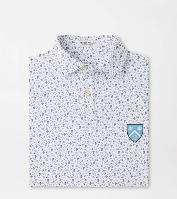 Columbia Kick Off Youth Performance Jersey Polo in Gale Grey