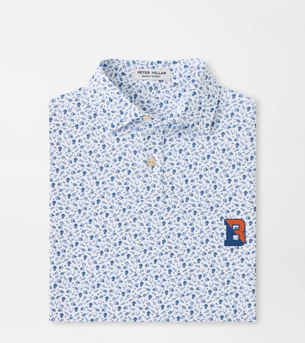 Bucknell Kick Off Youth Performance Jersey Polo in Blue Frost