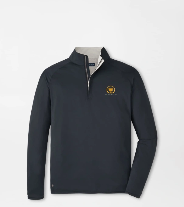 16th Presidents Cup Stealth Performance Quarter-Zip in Black