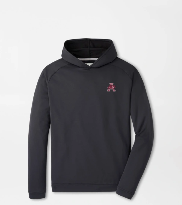 Arkansas Vault Pine Performance Hoodie in Black