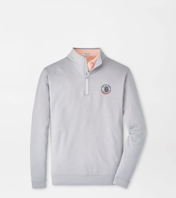 126th U.S. Open Perth M&eacute;lange Performance Quarter-Zip in Gale Grey