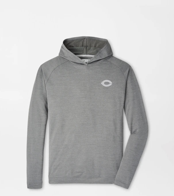 University of Chicago Pine Performance Hoodie in Iron