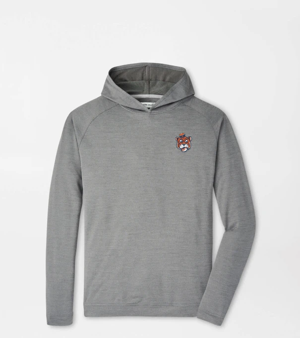 Auburn Vault Pine Performance Hoodie in Iron