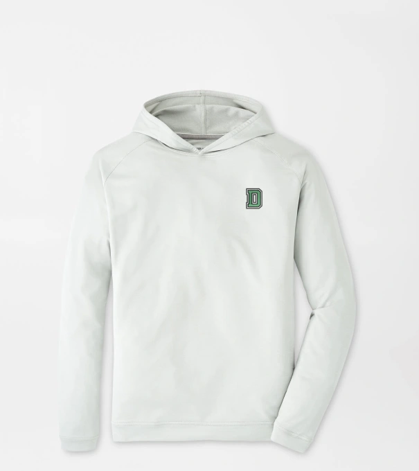 Dartmouth Pine Performance Hoodie in British Grey
