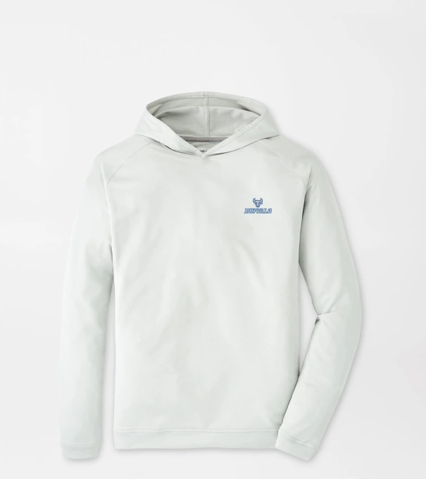 University at Buffalo Pine Performance Hoodie in British Grey