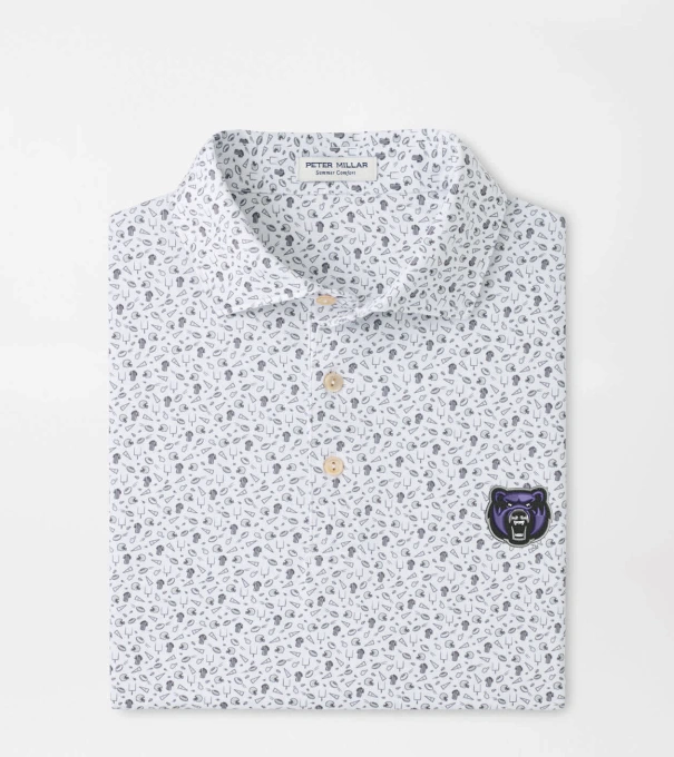Central Arkansas Kick Off Performance Jersey Polo in Gale Grey
