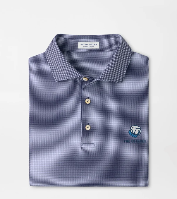 The Citadel Border Performance Jersey Polo in Navy