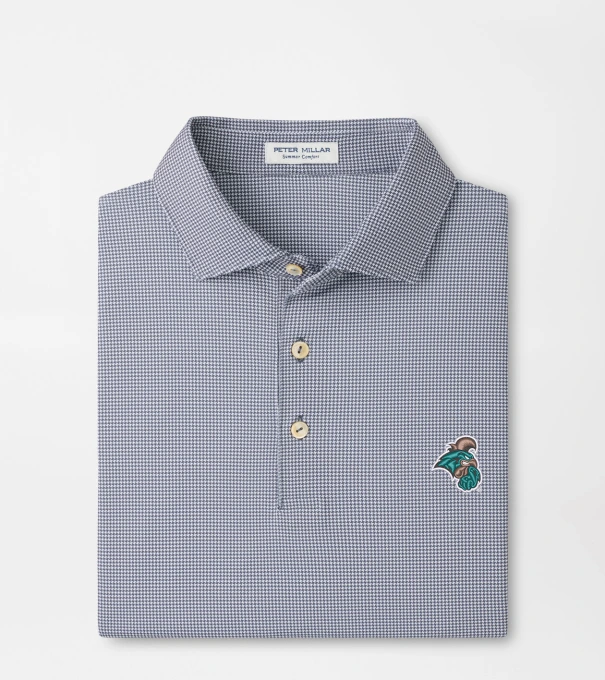 Coastal Carolina Border Performance Jersey Polo in Iron