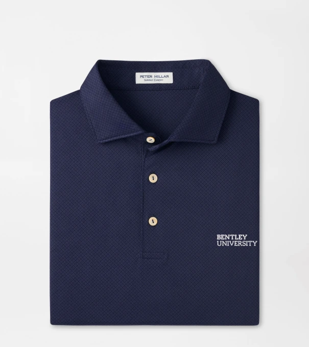 Bentley Hugo Performance Jersey Polo in Navy