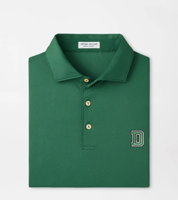 Dartmouth Hugo Performance Jersey Polo in Green1