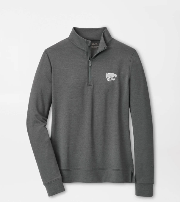 Kansas State Women's Perth Performance Pullover in Iron