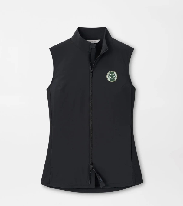 Colorado State Women's Dunes Vest in Black