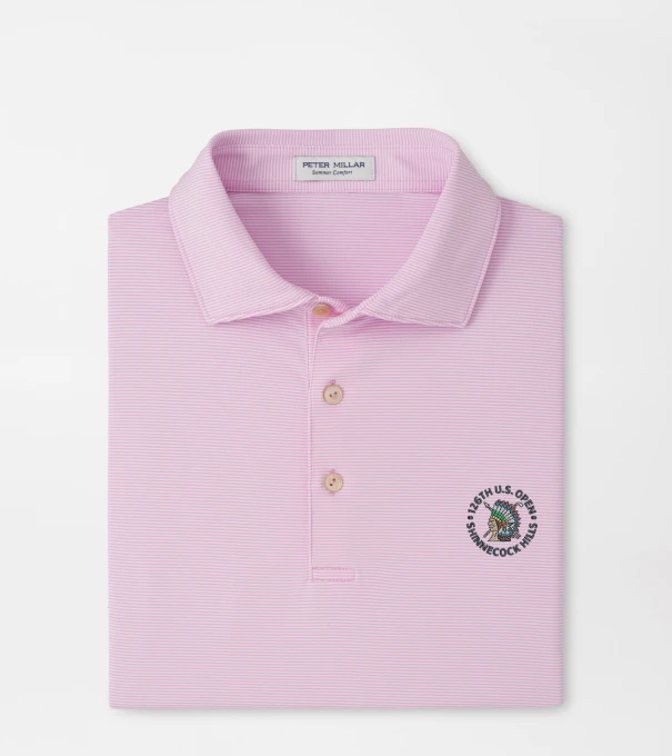 126th U.S. Open Jubilee Performance Jersey Polo in PINK PARFAIT