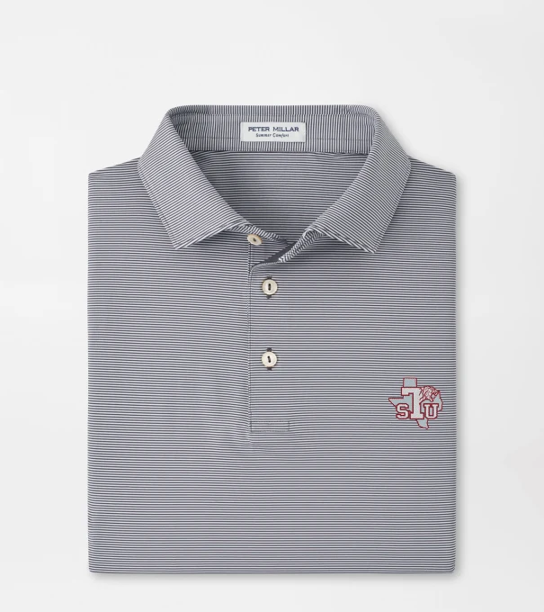 Texas Southern Jubilee Performance Jersey Polo in Iron