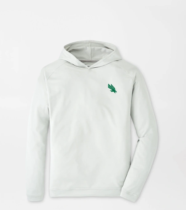 North Texas Pine Performance Hoodie in British Grey