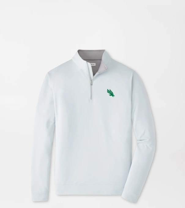 North Texas Perth Performance Quarter-Zip in British Grey