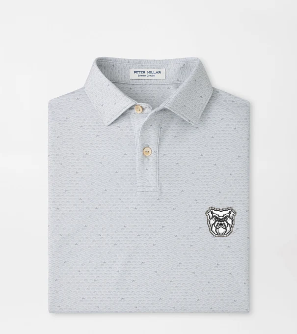 Butler On The Ball Youth Performance Jersey Polo in British Grey