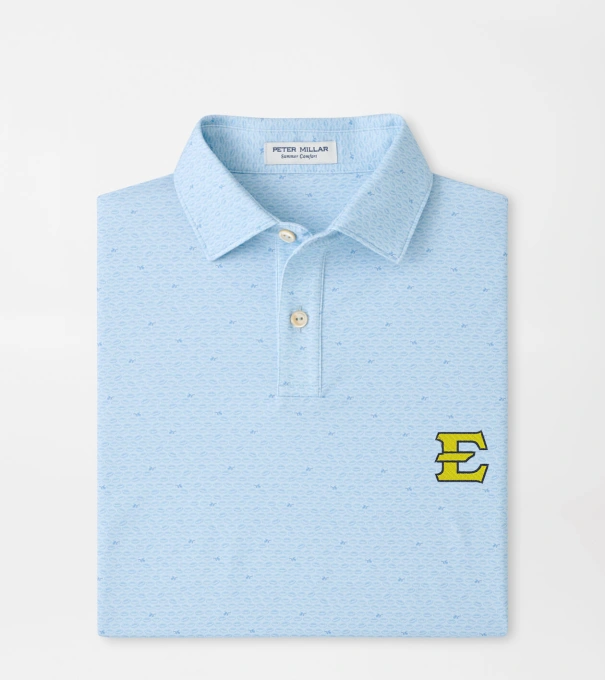 East Tennessee On The Ball Youth Performance Jersey Polo in PALE BLUE