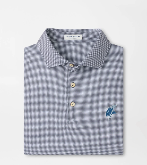 Elizabeth City Border Performance Jersey Polo in Iron