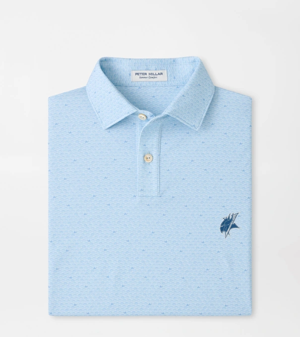 Elizabeth City On The Ball Youth Performance Jersey Polo in PALE BLUE