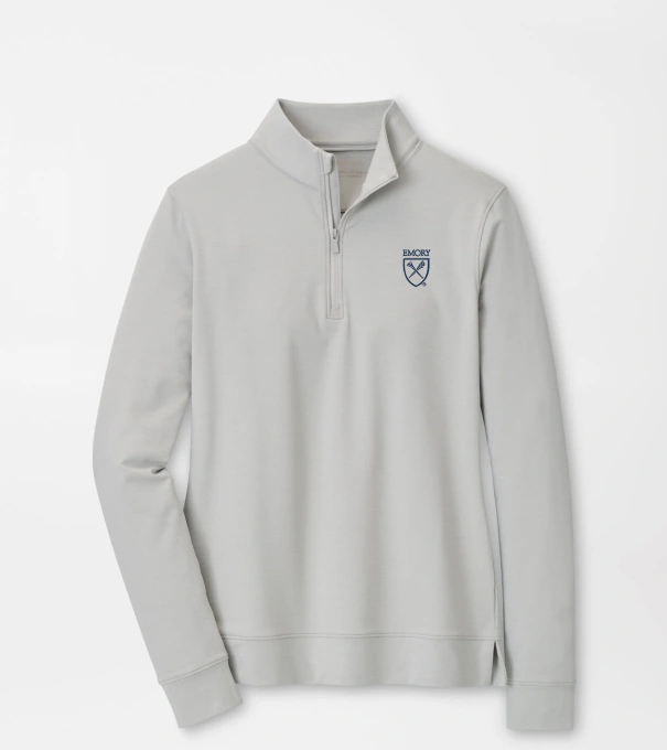 Emory Women's Perth Performance Pullover in British Grey