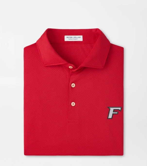 Fairfield Hugo Performance Jersey Polo in Red3