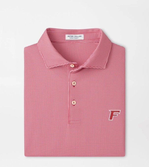 Fairfield Border Performance Jersey Polo in Red3