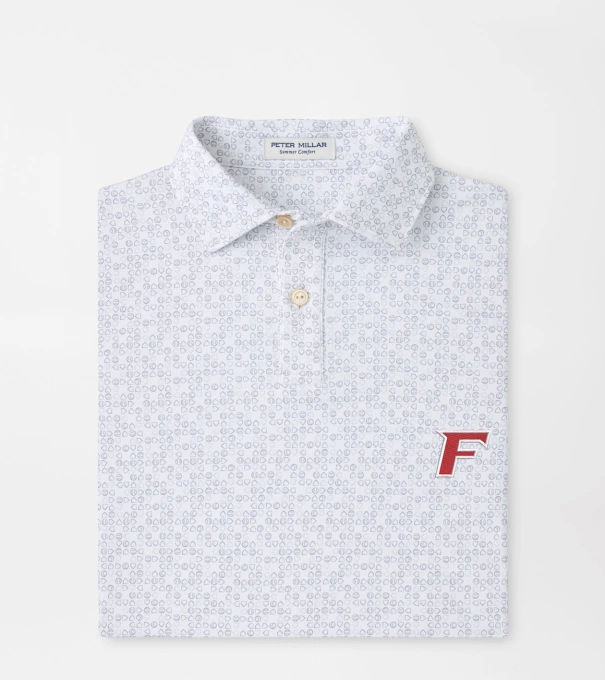 Fairfield Bases Loaded Youth Performance Jersey Polo in White