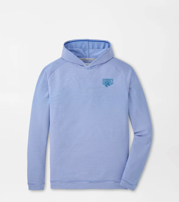 Fayettville State Pine Sugar Stripe Performance Hoodie in Blue3