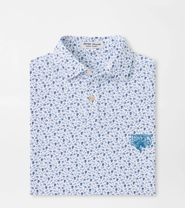 Fayettville State Kick Off Youth Performance Jersey Polo in Blue Frost