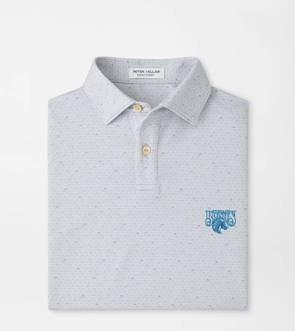 Fayettville State On The Ball Youth Performance Jersey Polo in British Grey