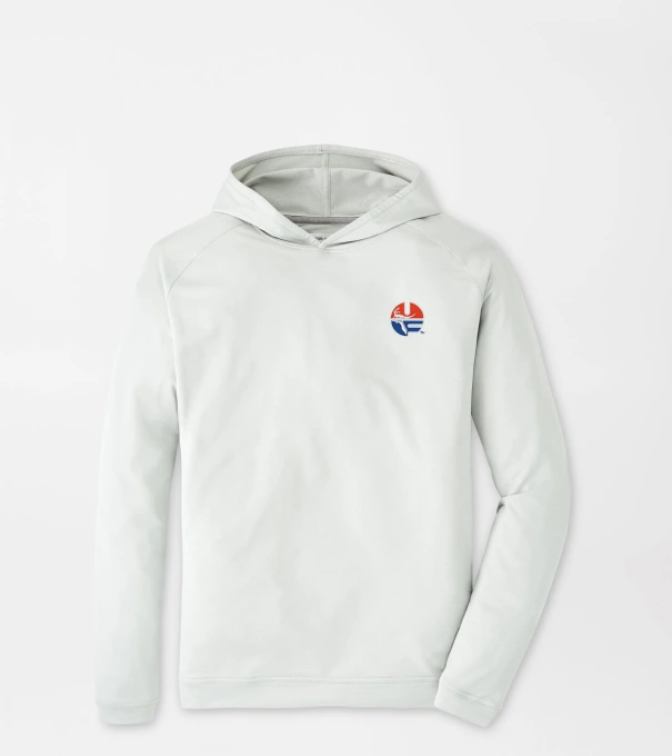 Florida Vault Pine Performance Hoodie in British Grey